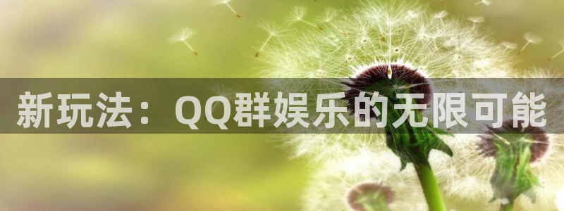 彩名堂免费：新玩法：QQ群娱乐的无限可能